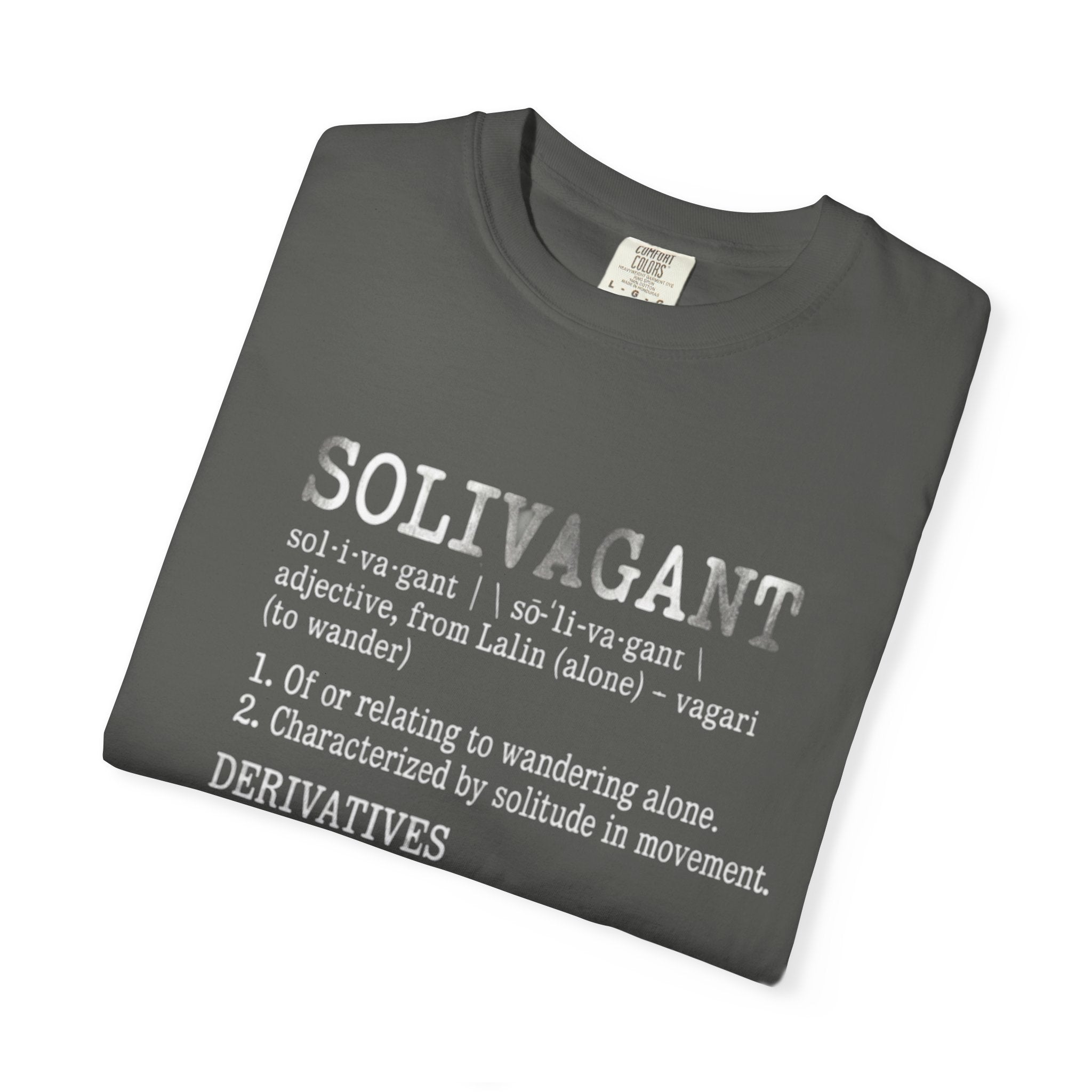 Solivagant Definition T-Shirt — Wanderlust Travel Graphic Tee