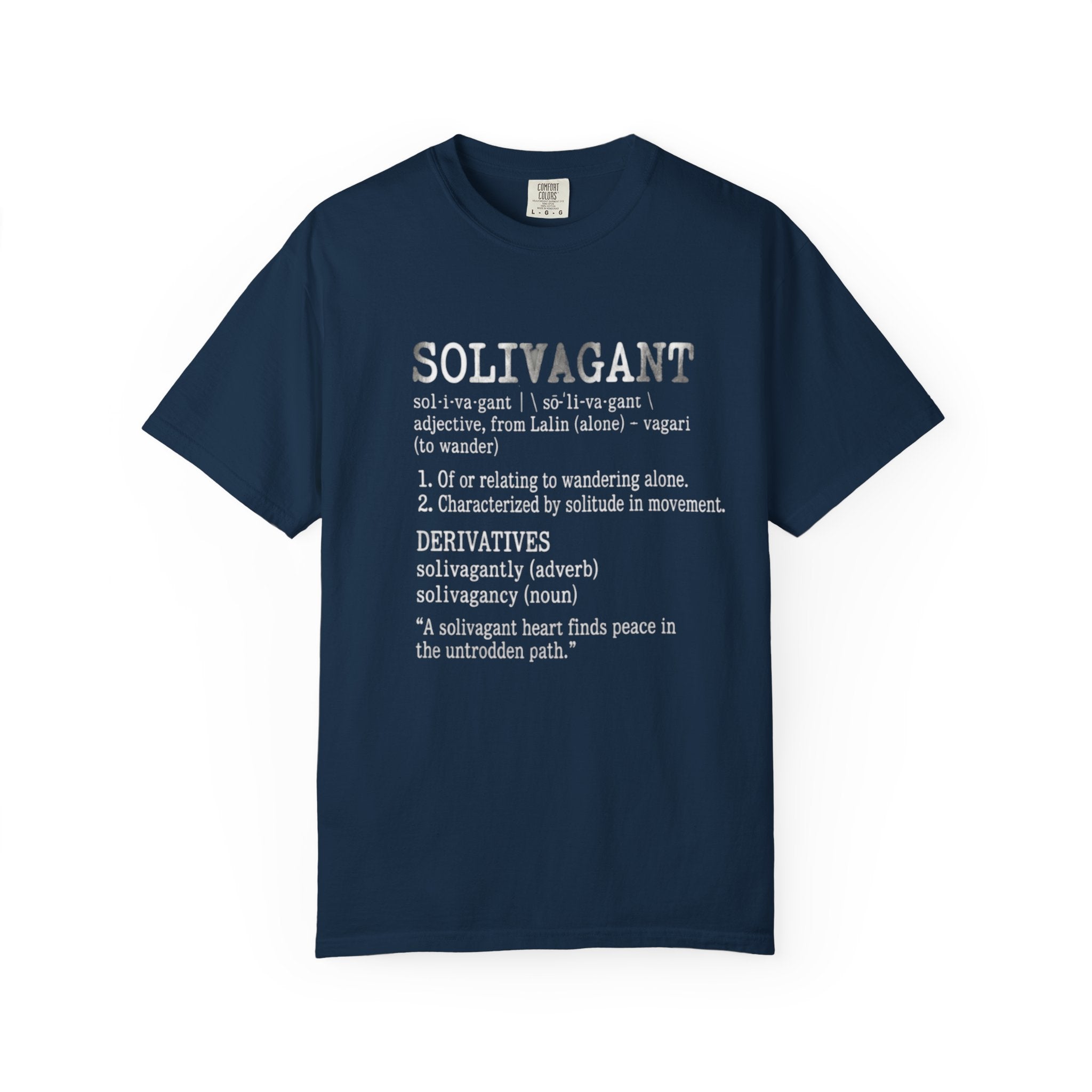 Solivagant Definition T-Shirt — Wanderlust Travel Graphic Tee