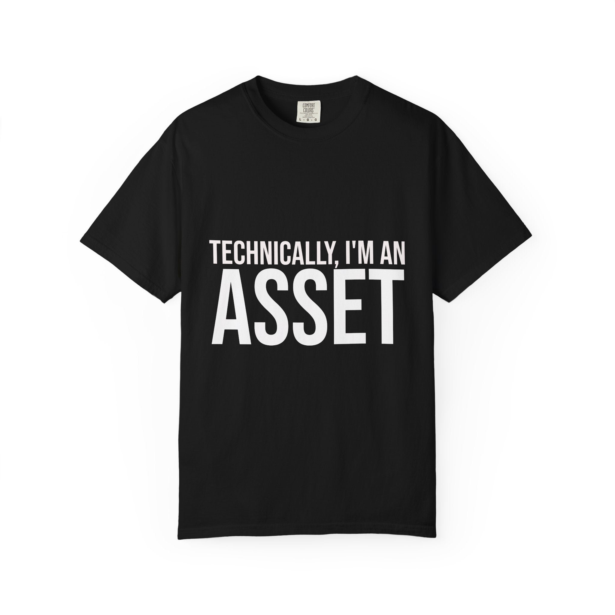 Technically I'm an Asset T-Shirt — Funny Financial / Accounting Tee