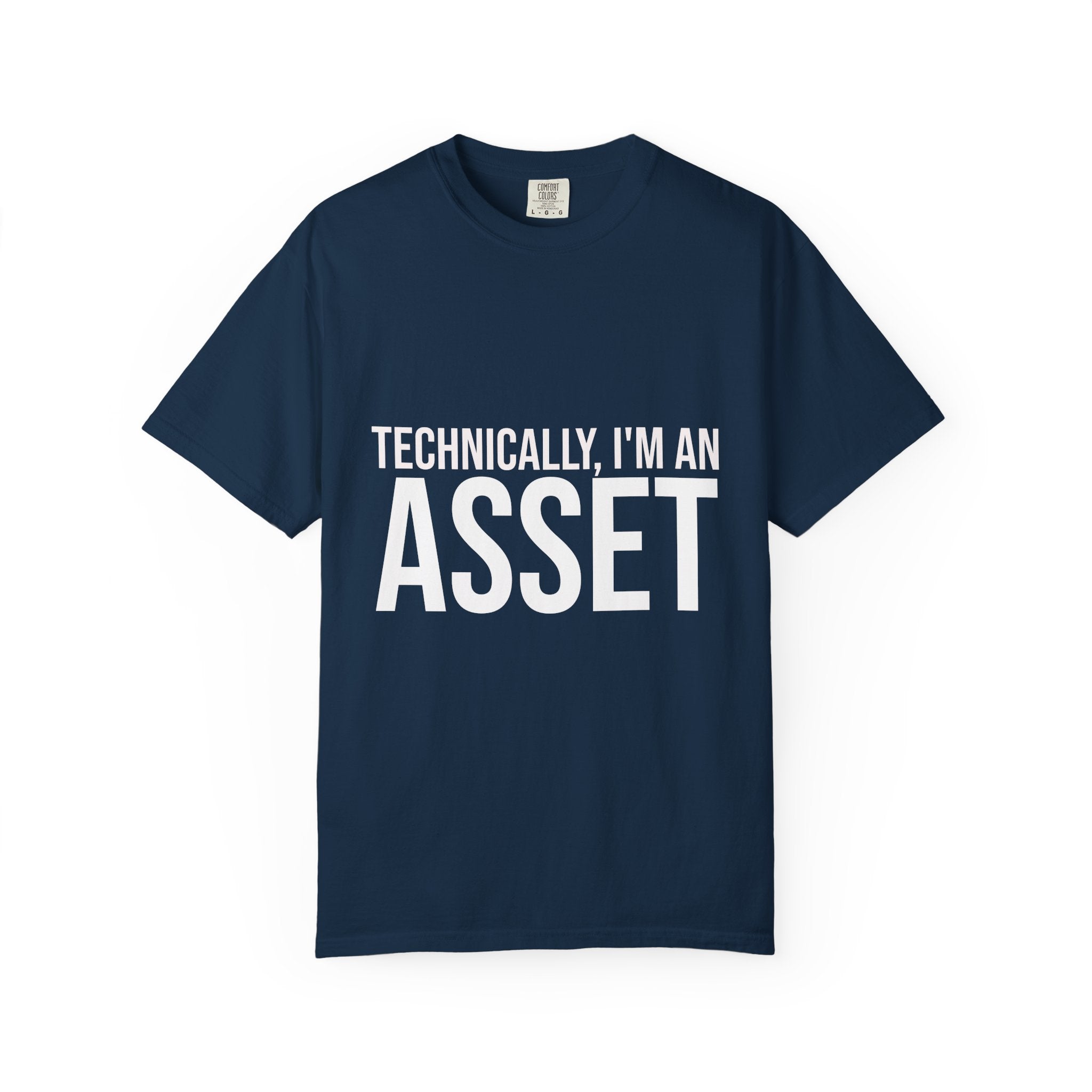 Technically I'm an Asset T-Shirt — Funny Financial / Accounting Tee