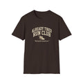 Already Tired Run Club T-Shirt — Funny Runner Tee (“We haven't started yet.”)