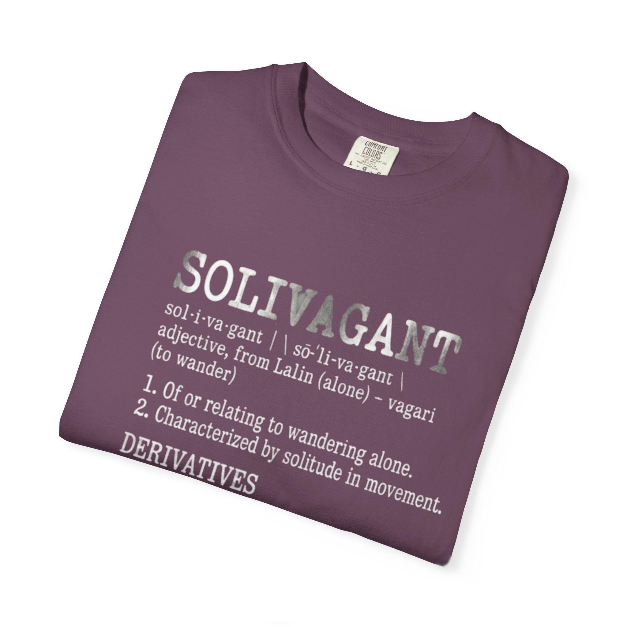 Solivagant Definition T-Shirt — Wanderlust Travel Graphic Tee
